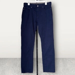 NWOT ~ MEMBERS MARK MASON 5 POCKET NAVEY BLUE PANTS 34X32